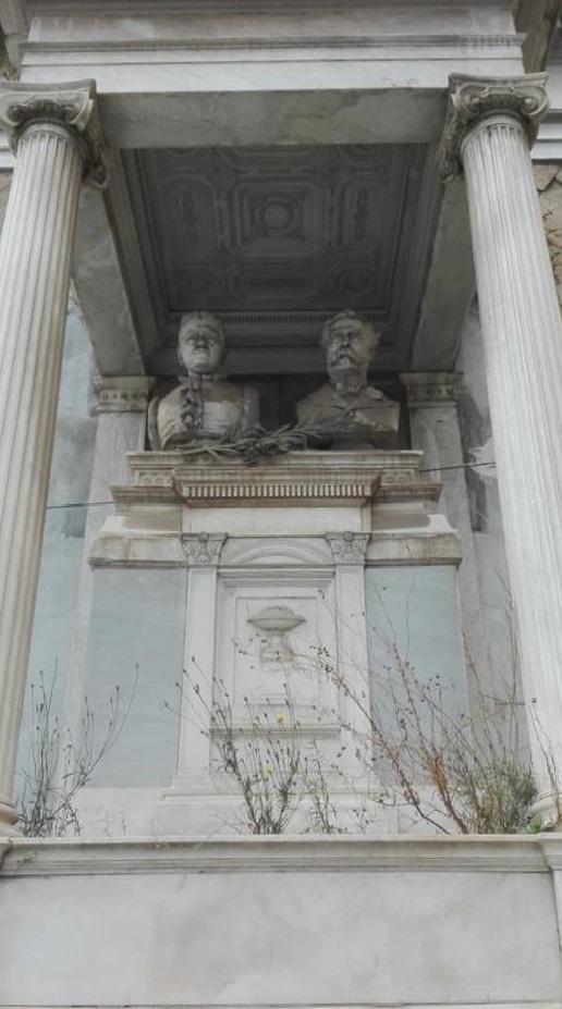 F.DE.SANCTIS. CON LA MOGLIE