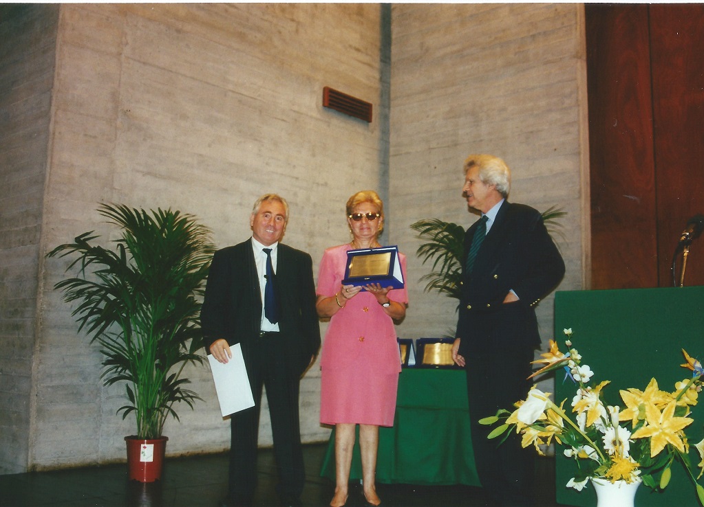 PREMIAZIONE DE SANCTIS. E IL CONSOLE DI STEFANO